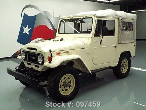 1971 toyota fj40 land cruiser soft top 4x4 restored 64k texas direct auto