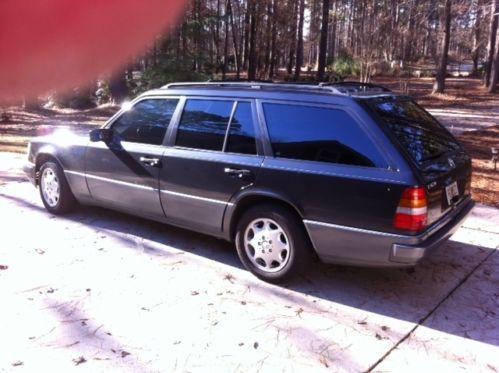 1994 mercedes e320 wagon black with charcoal smoke free, very clean