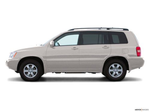 2003 toyota highlander base sport utility 4-door 3.0l