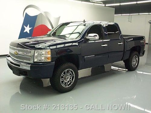 2011 chevy silverado crew 4x4 lifted v8 6-passenger 21k texas direct auto