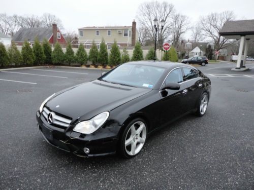 2009 cls550 mercedes amg salvage rebuildable repairable light damage