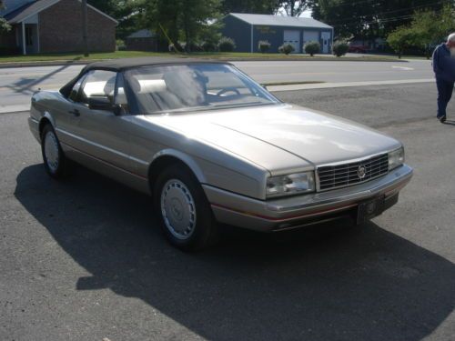 1992 CADILLAC ALLANTE 2.5 -CV - 1 OWNER, US $16,000.00, image 2