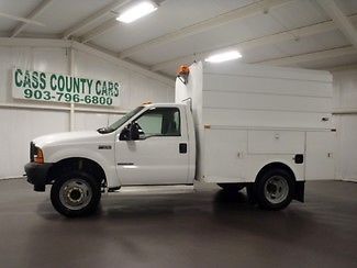 2001 f-450 xl 7.3 diesel automatic omaha service body back up camera corp 1 ownr