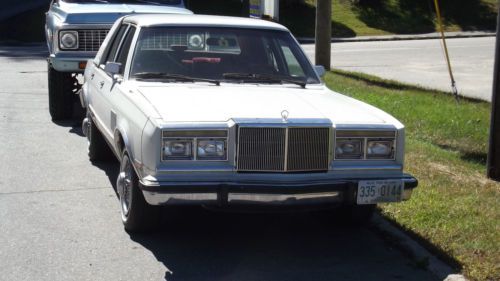 1986 chrysler fifth avenue base sedan 4-door 5.2l