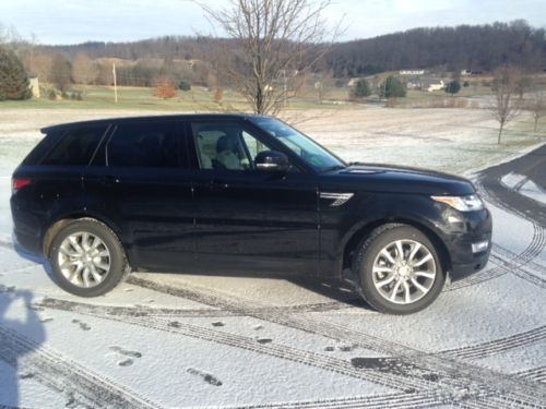 2014 range rover sport hse supercharged - 7 passenger