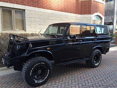 Toyota fj land cruiser 55 lwb chevy v8 auto restored ps pb cd rhino bar black 40