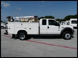 F450 powerstroke diesel 9&#039; reading service body utility crane dually we finance!