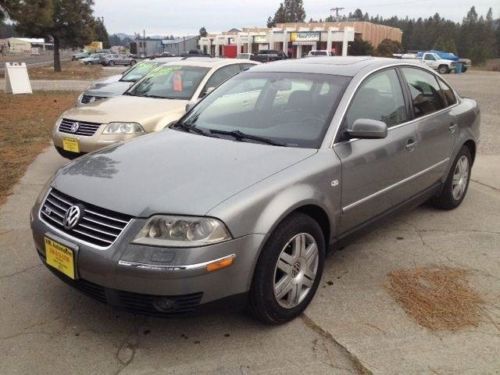 2003 volkswagen passat w8 4motion automatic 4-door sedan