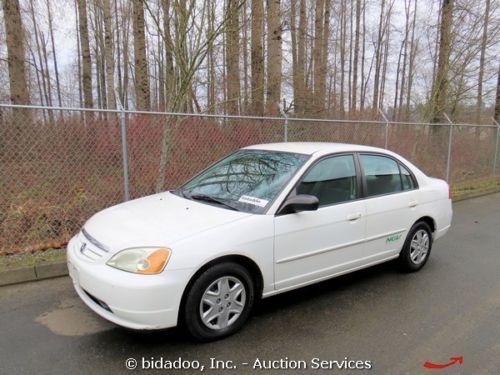 2003 honda civic gx subcompact sedan 1.7l 4-cyl. cng cvt automatic a/c