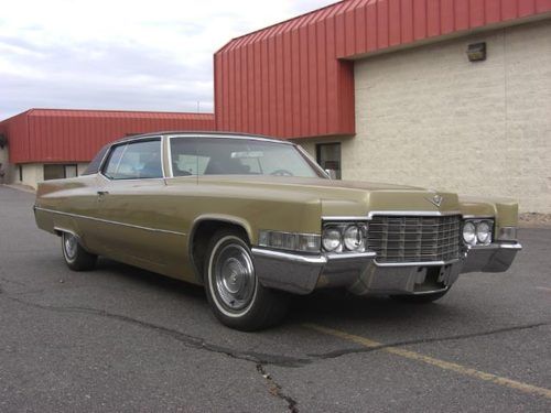 1969 cadillac coupe deville 2d hardtop