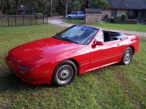 1989 mazda rx-7 convertible automatic - rare - super runner!