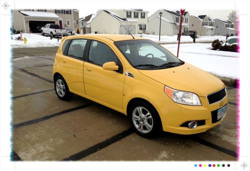 2009 chevrolet aveo5 lt hatchback 4-door 1.6l (2lt)