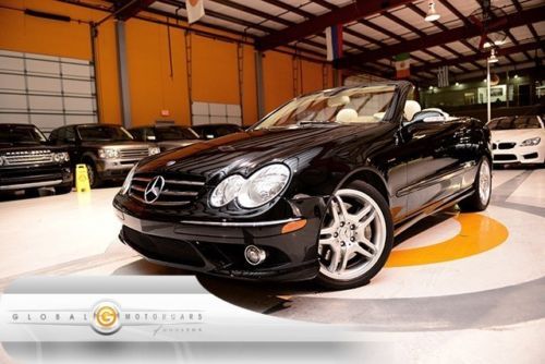 08 mercedes clk550 cabriolet harman kardon convertible 12k cd changer heated sts