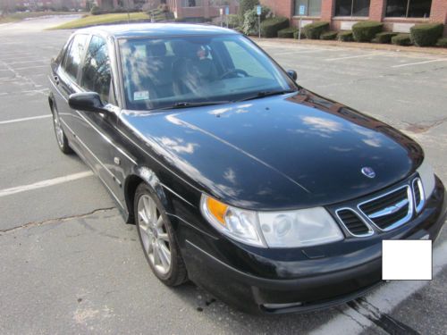 2003 saab 9-5 aero sedan 240k miles black no reserve