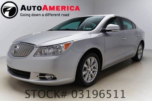 12k one 1 owner low miles 2012 buick lacrosse  nav rear entertainment leather