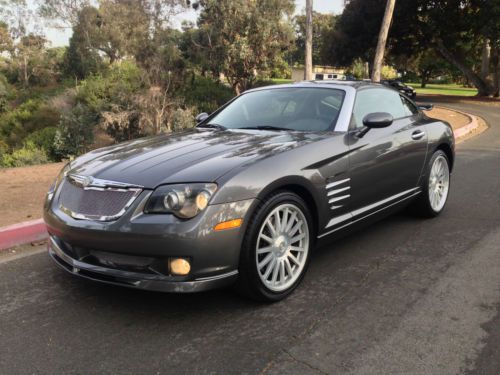 2005 chrysler crossfire srt-6 supercharged coupe runs great 330hp no reserve!!!!