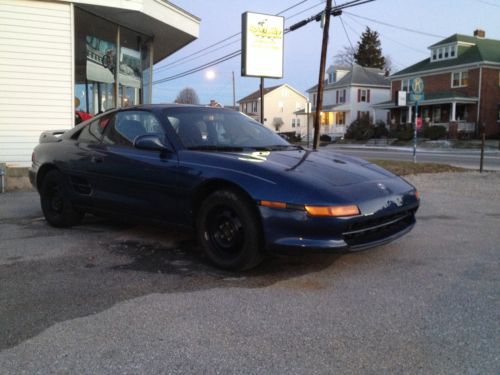 1991 toyota mr2, blue, great interior, solid runner