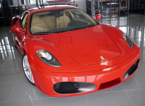 Beautiful f430 coupe f1 transmission power seats shields only 13k miles