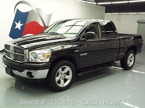 2008 dodge ram lone star quad cab 5.7l hemi 20&#039;s 58k!! texas direct auto