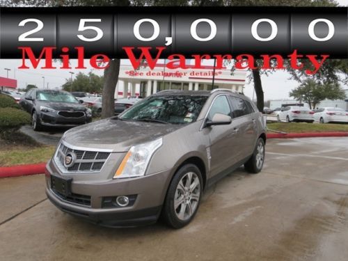 2012 cadillac srx performance leather sunroof heated cooled seats navigation