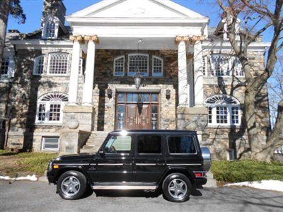 Black g55 amg supercharged v8 483 hp low miles navi leather moonroof call 2 own