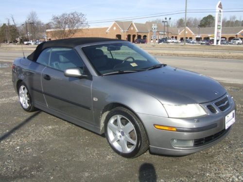 2004 saab 9.3 arc convertible 2.0 turbo no reserve