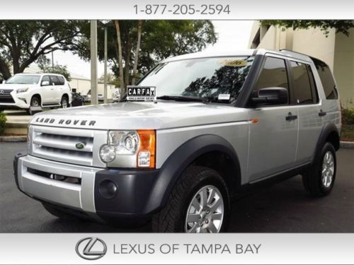 Land rover lr3 75k mi 1 owner clean carfax 4x4 dvd navi leather sunroof v8