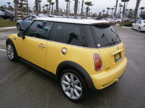 2003 MINI COOPER S 1.6L 4CYL.FWD LEATHER MOONROOF HARMAN/KARDON CLEAN CARFAX, image 3