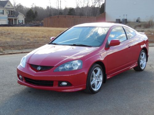 2006 acura rsx type s red 6-speed