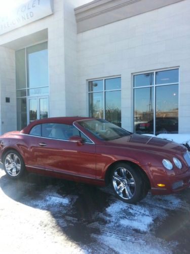2007 bentley continental gtc convertible 2-door 6.0l