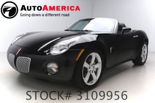 475 one 1 owner low miles 2006 pontiac solstice convertible manual leather