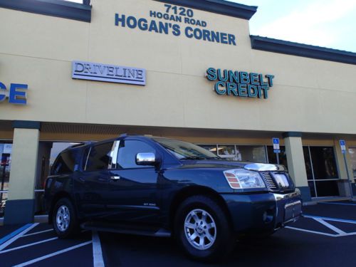 2004 nissan armada le loaded 3rd row tv/dvd fresh trade, make an offer, warranty