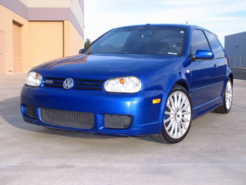 2004 vw golf r32 mk4 - deep metallic blue