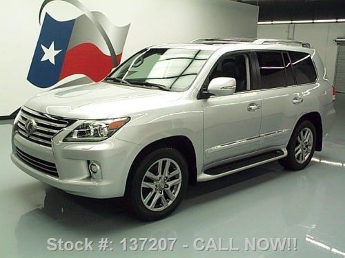 2014 lexus lx570 luxury 4x4 sunroof nav dvd 20&#039;s 2k mi! texas direct auto