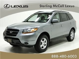 08 santa fe v6 leather alloy wheels cd cruise 1 owner carfax like new tires