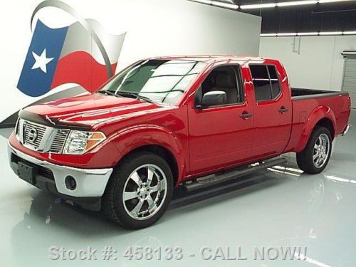 2007 nissan frontier se crew cab v6 6-speed 20&#039;s 67k mi texas direct auto