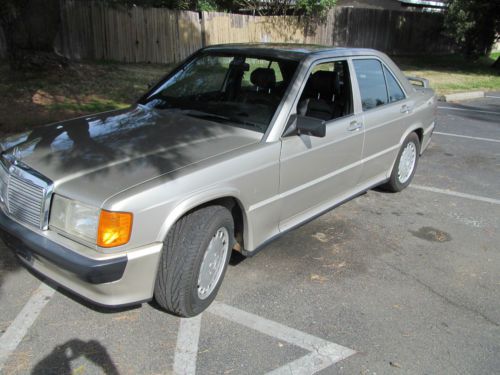 1987 mercedes-benz 190e    ( dog-leg gear box )