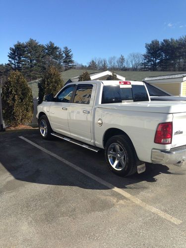 2010 dodge ram 1500  crew cab big horn edition 2ok low miles hemi  no reserve