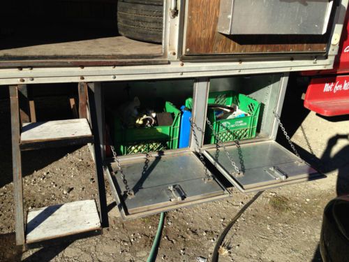1976 Ford F750 Crew Cab Oleynik Enclosed Race Car Transporter- Vintage Car Safe, image 8