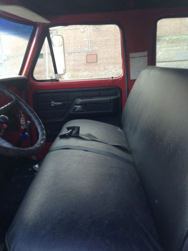 1976 Ford F750 Crew Cab Oleynik Enclosed Race Car Transporter- Vintage Car Safe, image 11