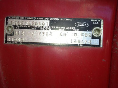 1976 Ford F750 Crew Cab Oleynik Enclosed Race Car Transporter- Vintage Car Safe, image 12