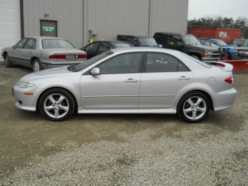 2003 mazda 6 i sedan 4-door 2.3l five speed manual transmission