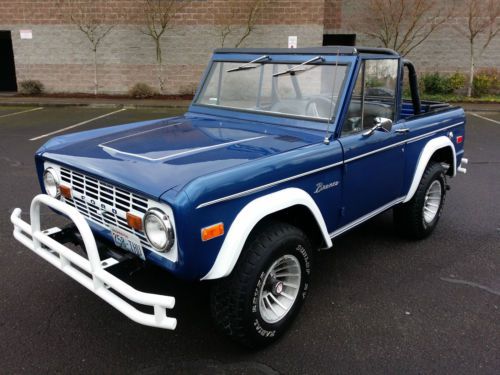 1974 ford bronco ford early bronco 4x4 302 v-8