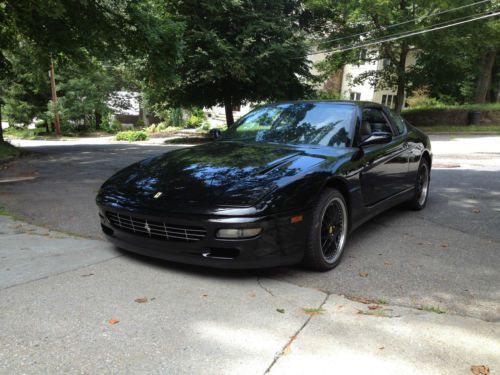 1998 ferrari 456 gta, auto, 22k miles, black with gray, runs fantastic!!!