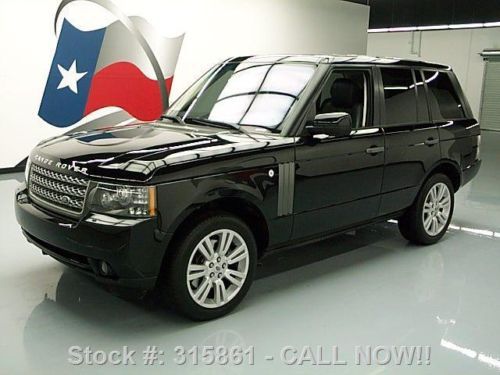 2010 land rover range rover hse 4x4 lux sunroof nav dvd texas direct auto