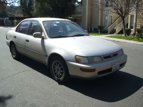 1996 toyota corolla dx sedan 4-door 1.8l