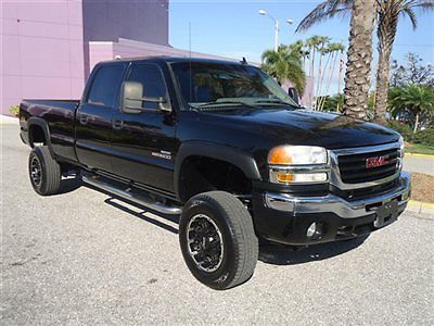 Lifted srw heated leather 4x4 diesel allison crew long bose xclean truck fl