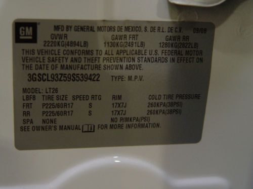 2009 Saturn Vue Hybrid Sport Utility 4-Door 2.4L, image 19