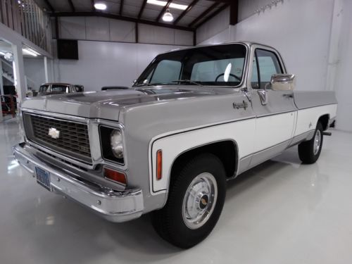 1973 chevrolet cheyenne 20-series camper special, matching #&#039;s 350 v8/250 hp!
