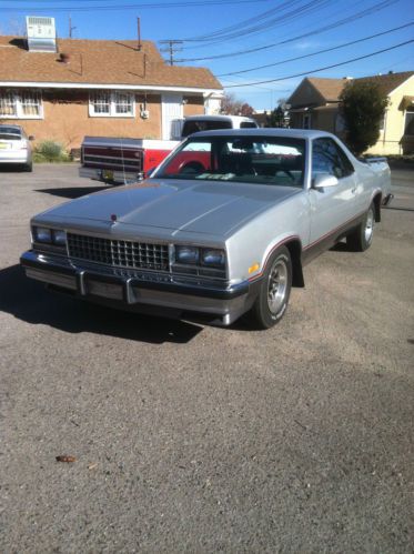 1987 chevrolet el camino base standard cab pickup 2-door 5.0l